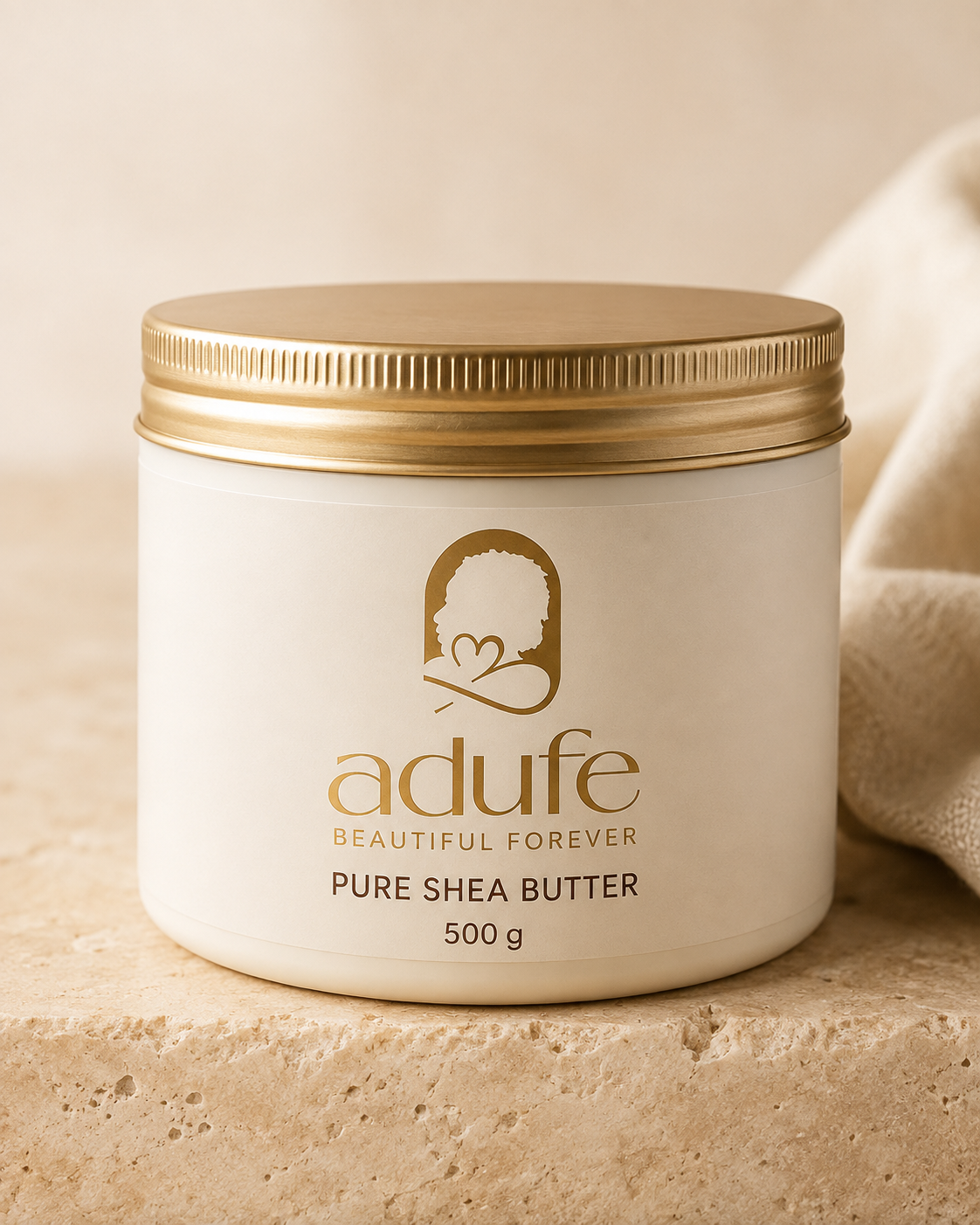 Adufe Pure Shea Butter 500g